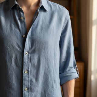 Len STONEWASHED PREMIUM cloud blue