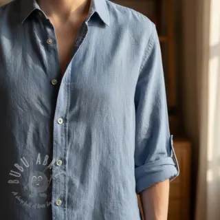 Len STONEWASHED PREMIUM cloud blue