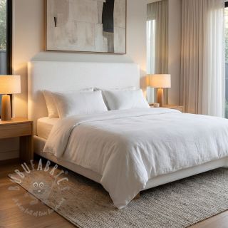 Len STONEWASHED PREMIUM white