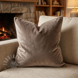 Tkanina aksamit VELVET PREMIUM mocha