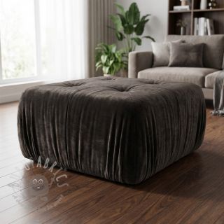 Tkanina aksamit VELVET PREMIUM dark chocolate