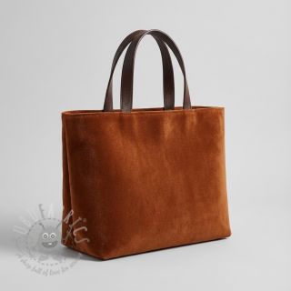 Tkanina aksamit VELVET PREMIUM ginger