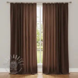 Tkanina aksamit VELVET LIGHT reddish brown