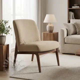 Tkanina aksamit VELVET LIGHT dark beige