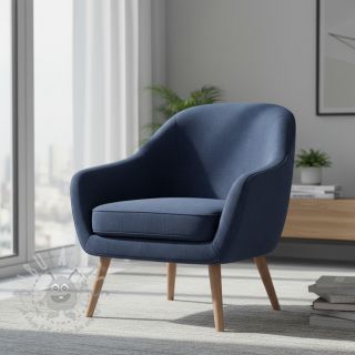 Tkanina aksamit VELVET PREMIUM navy