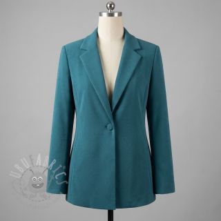 Tkanina aksamit VELVET LIGHT light petrol