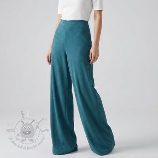 Tkanina aksamit VELVET LIGHT light petrol