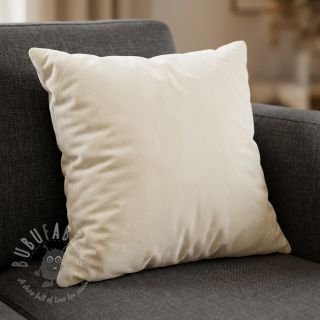 Tkanina aksamit VELVET PREMIUM cream