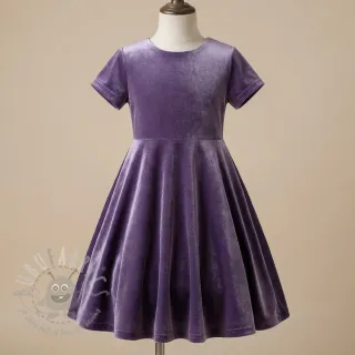 Tkanina elastyczny aksamit VELVET STRETCH violet