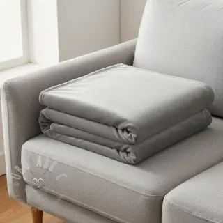 Tkanina elastyczny aksamit VELVET STRETCH light grey