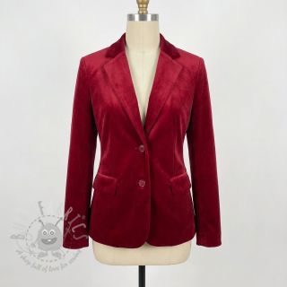 Tkanina elastyczny aksamit VELVET STRETCH red