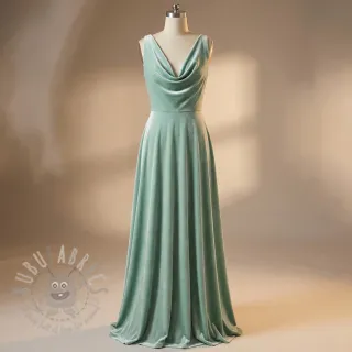 Tkanina elastyczny aksamit VELVET STRETCH mint
