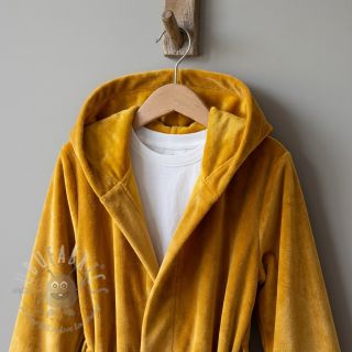 Tkanina elastyczny aksamit VELVET STRETCH ochre