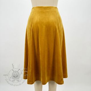 Tkanina elastyczny aksamit VELVET STRETCH ochre