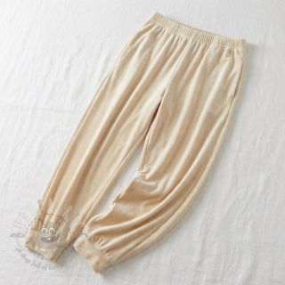 Tkanina elastyczny aksamit VELVET STRETCH ecru