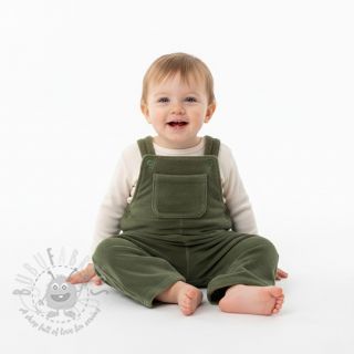 Tkanina elastyczny aksamit VELVET STRETCH camo green