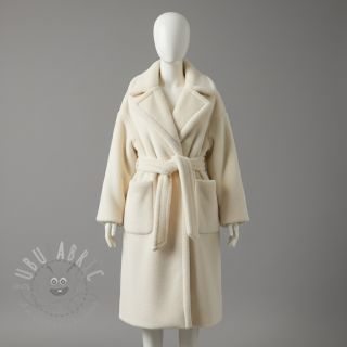 Tkanina elastyczny aksamit VELVET STRETCH white