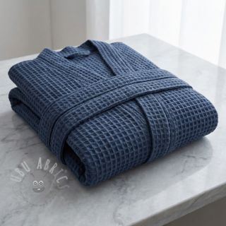 Wafel bawełniany dark jeans