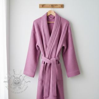 Wafel bawełniany pink