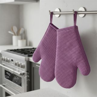 Wafel bawełniany pink