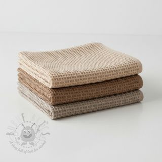 Wafel bawełniany khaki