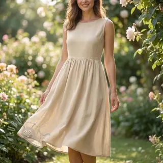 Wiskoza RADIANCE beige