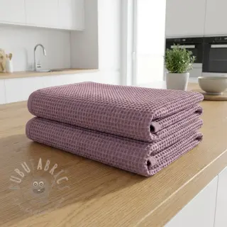 Wafel bawełniany old purple