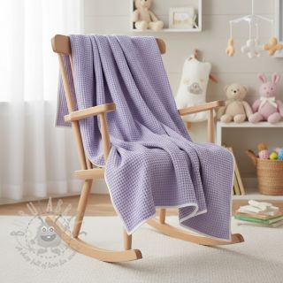 Wafel bawełniany bright lilac