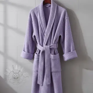 Wafel bawełniany bright lilac