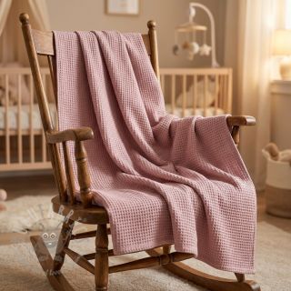 Wafel bawełniany lilac