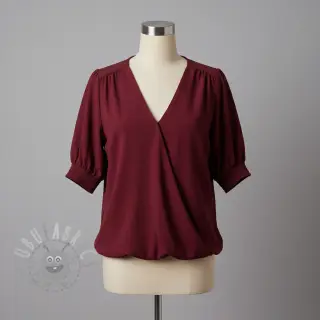 Wiskoza RADIANCE bordeaux