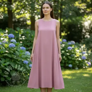 Wiskoza RADIANCE old rose