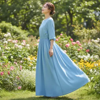 Wiskoza RADIANCE light blue