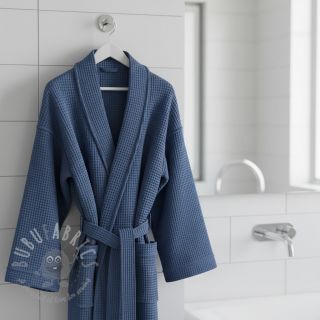 Wafel bawełniany jeans