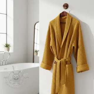 Wafel bawełniany ochre