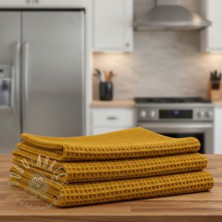 Wafel bawełniany ochre