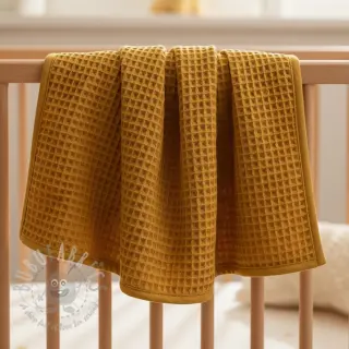 Wafel bawełniany ochre