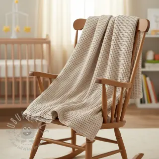 Wafel bawełniany camel