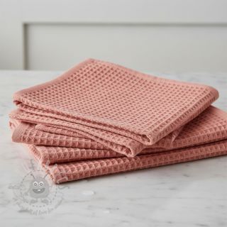 Wafel bawełniany blush