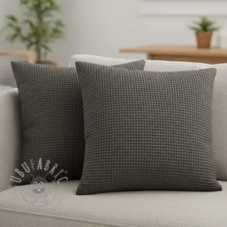 Wafel bawełniany anthracite