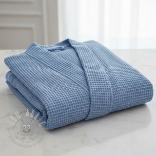 Wafel bawełniany blue