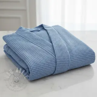 Wafel bawełniany blue