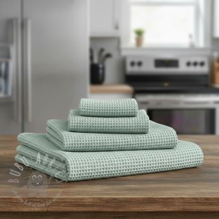 Wafel bawełniany green