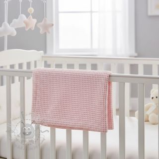 Wafel bawełniany light rose