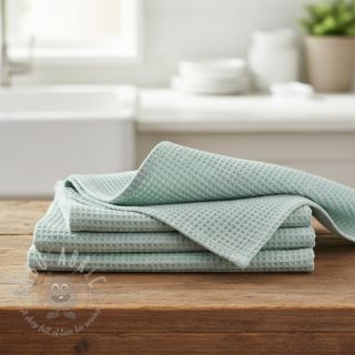 Wafel bawełniany mint