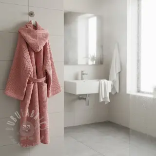 Wafel bawełniany rose