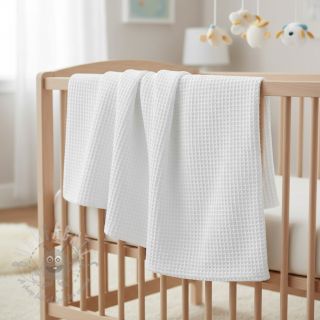 Wafel bawełniany white