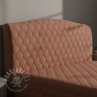 Pikowana tkanina Round old rose