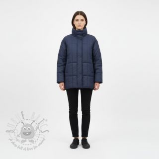 Tkanina pikowana Classic navy