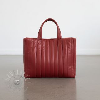 Tkanina pikowana Classic terracotta